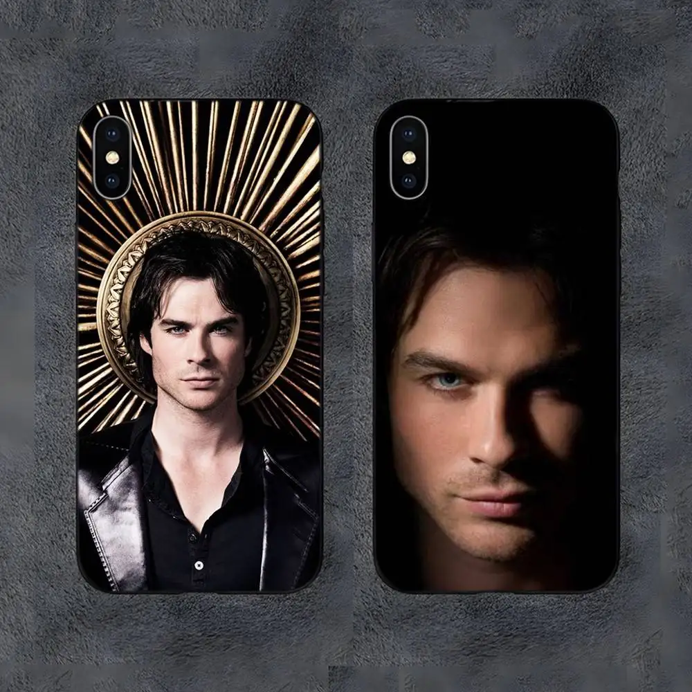 

Vampire Diaries Ian Somerhalder Phone Case For Samsung S25,S24,S22,S23,S30,Ultra,S20,S30,Plus,S21 Fe,10,9,5G Silicone Cover