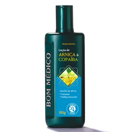 BOM MÉDICO - GEL FORTE PARA MASSAGEM COM ARNICA E COPAÍBA 180G