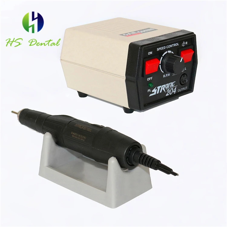 ANC600 Strong 102LN Dental Lab MicroMotor Handpiece 45000RPM Nail Drill Mechanics Grinding Machine