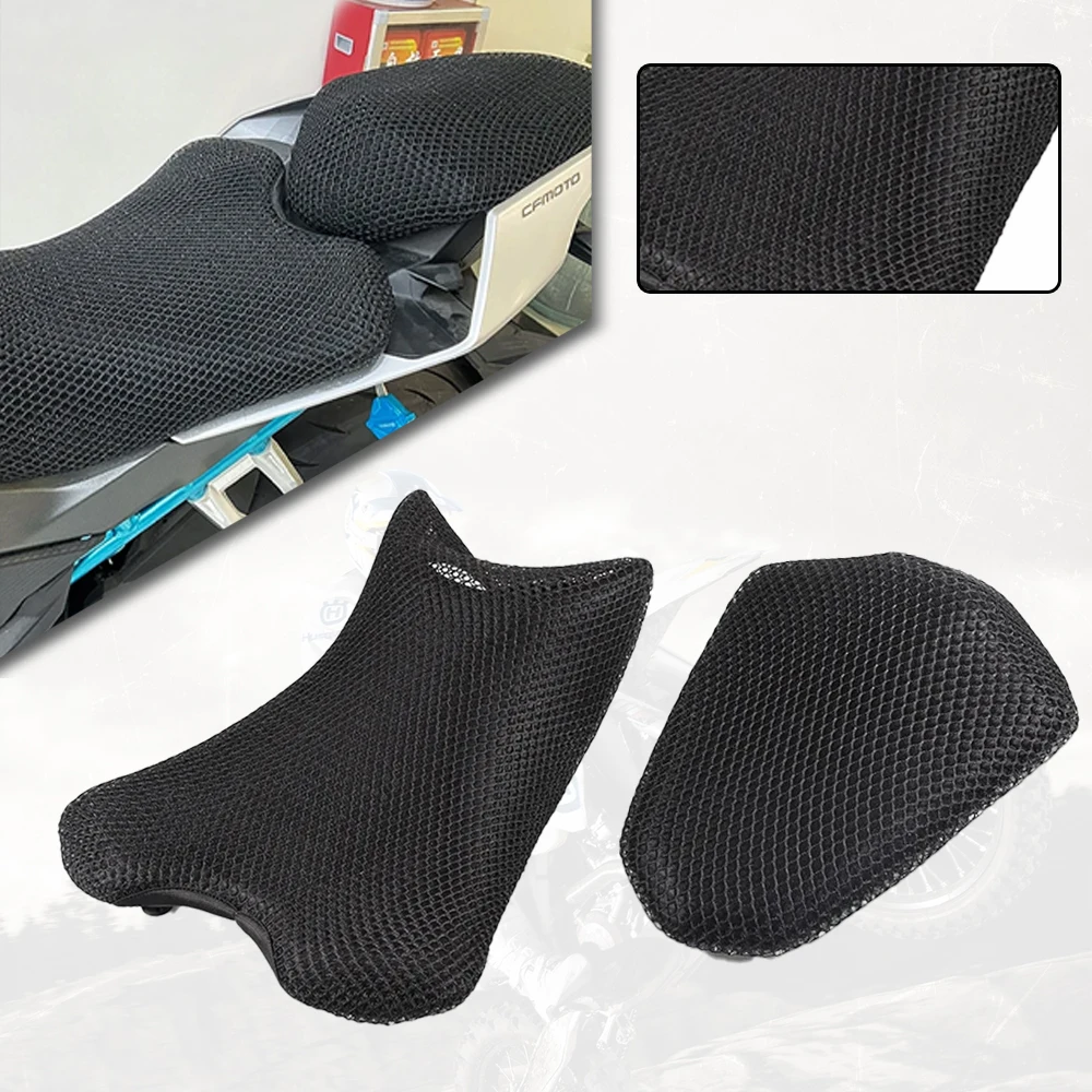 For CFMOTO 250 NK 250NK 250SR SR 450 SR 250 250SR SR250 CF MOTO Seat Cushion Cover Thermal Protection Guard Mesh Accessories