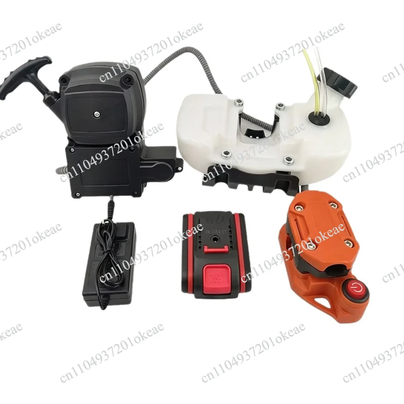 engine power electric hand puller start pull tray assembly lawn mower accessories