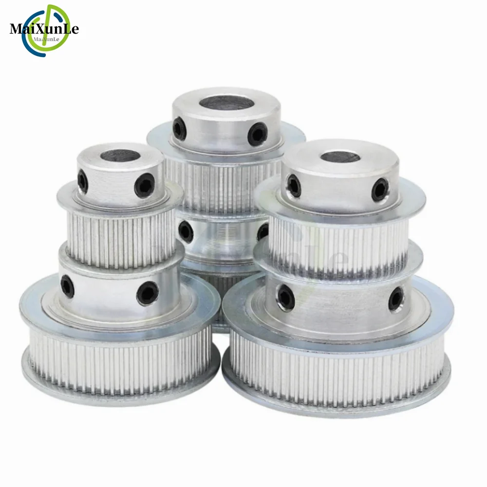 MXL BF-type 23T/24T/25T/26T/27T/28T/30T Teeth Timing Pulley, Bore 4/5/6/6.35/8/10/12mm For Bandwidth 6mm 10mm Synchronous Belt