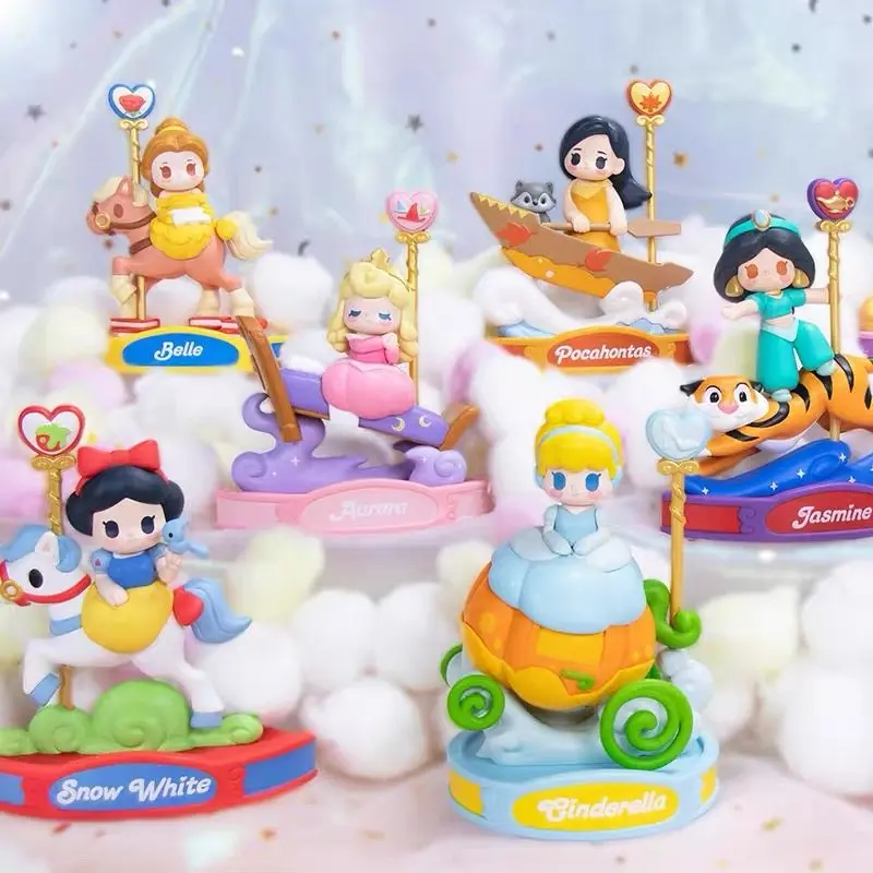 

Коллекционная фигурка из серии «Карусель Дисней»: Белоснежка, в закрытой упаковке (слепая коробка), милый декор для дома, модный подарок, игрушка и хобби