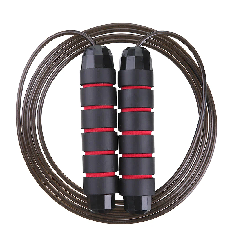 

High Speed Adjustable Tangle-free Skipping Rope Workout Exercise Slim Body Jump Rope With Ball Bearing for Men Women and Kids