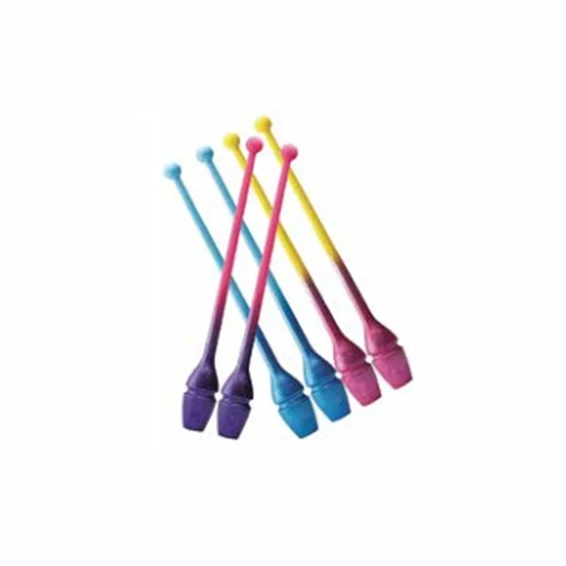 

Plastic Rhythmic Gymnastics Ribbon Wand Club Dancing Ribbon With Stick