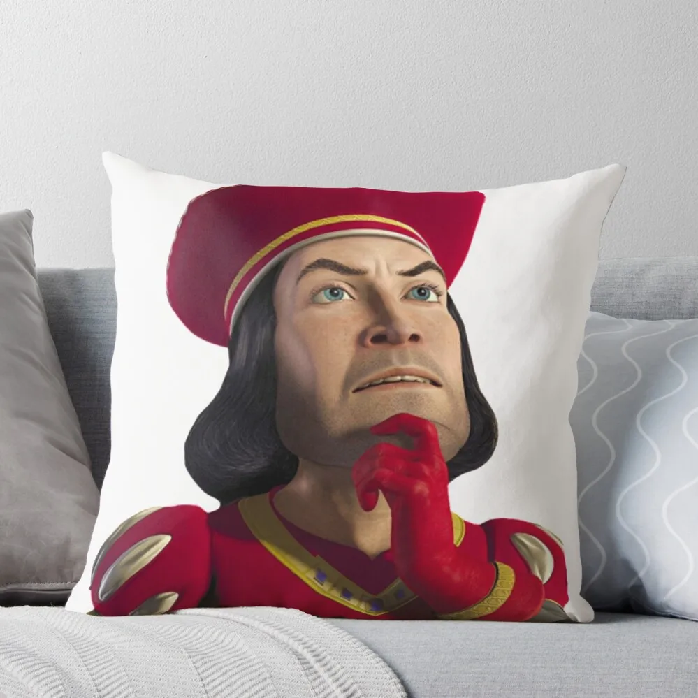 

Lord Farquaad Throw Pillow Decorative Cushions Rectangular Cushion Cover