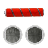 1 Set For Xiaomi Roidmi F8 Handheld Vacuum Cleaner Spare Parts Kits HEPA Filter Roller Brush Carbon Fiber