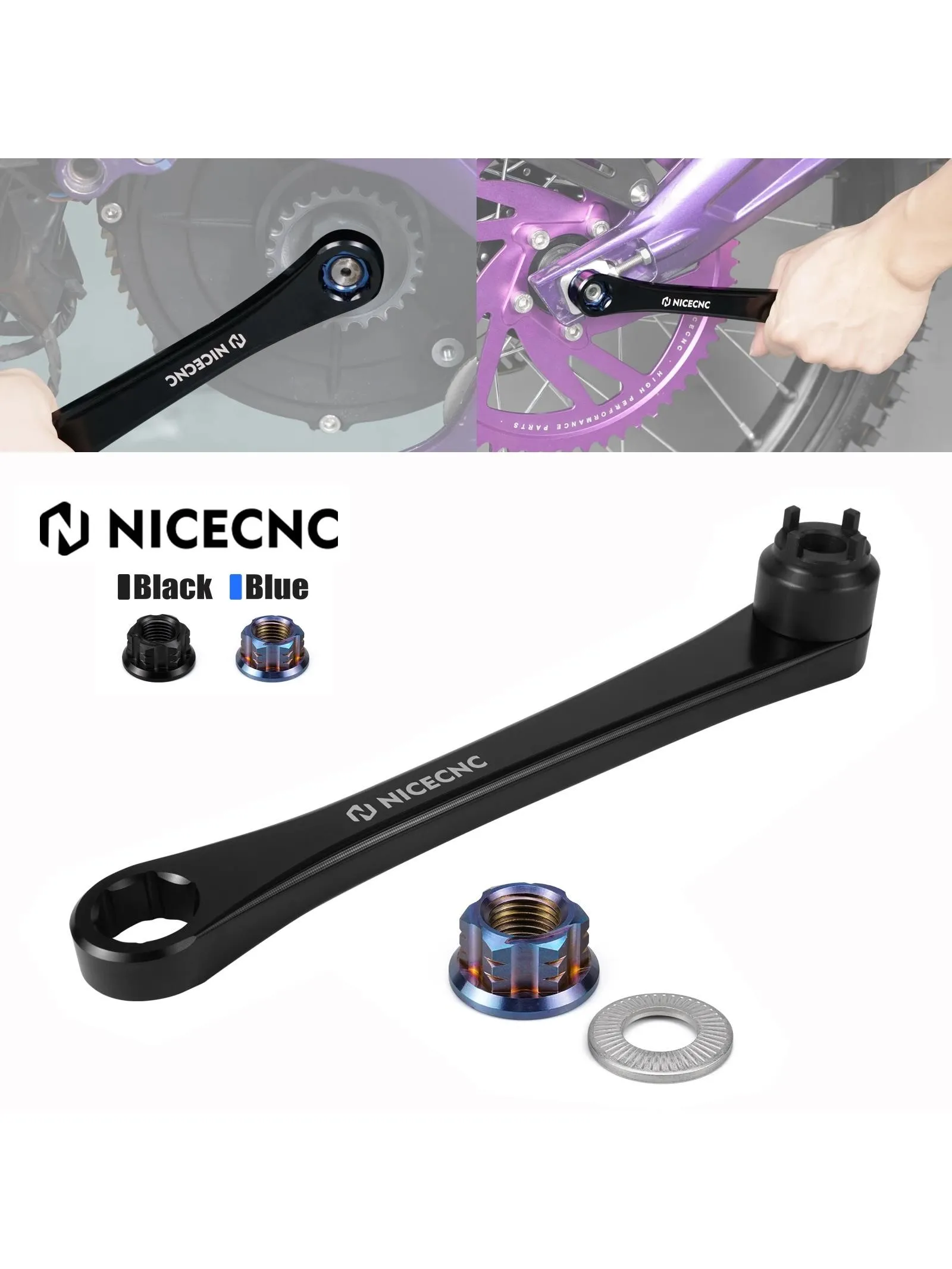 AliExpress NICECNC For Surron light bee X light bee S light bee L1E Segway X 160 X 260 Electric Bike Swingarm Multi Tool & Primary Belt Pulley Nut