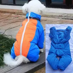 Boy Girl Dog Clothing Winter Big Large Dog Jumpsuit Coat Jacket Samoyed Border Collie Husky Labrador Golden Retriever Clothes