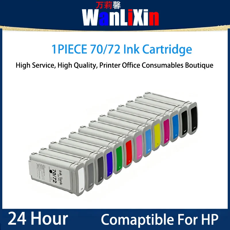 

1piece 70 Ink Cartridge Compatible For HP Z3100 Z3200 Z5400 Z5200 Z2100 Pigment