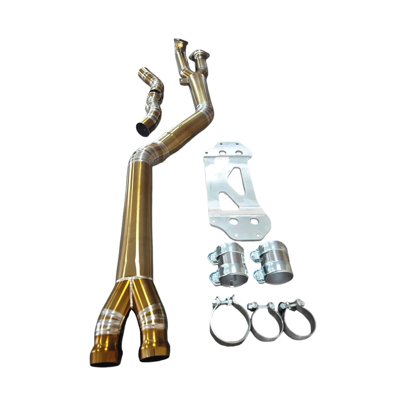 

Titanium Alloy Midpipe For G80 M3 Single Mid Pipe