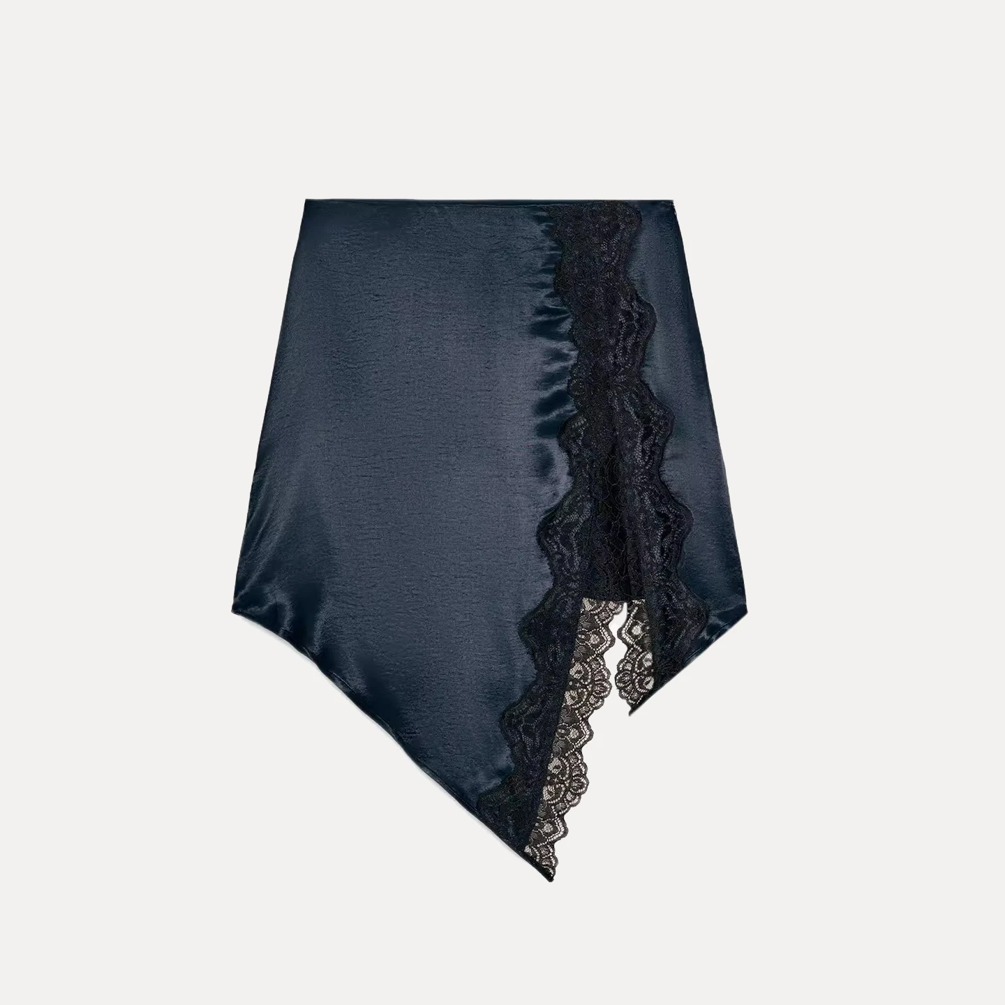 Z2025, neuer Faion-Spitzen-Patchwork-Rock für Damen, Stand-Fit, A-Linien-Rock, mittlere Taille, Design für den täglichen Gebrauch