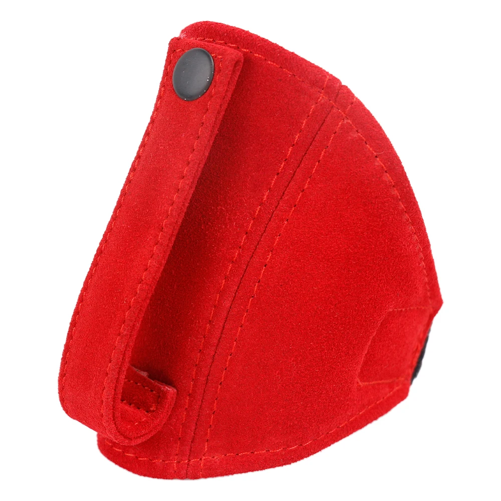 Echter Wildleder-Autositzgurt-Halter und -Schutz, Gurtführer aus Wildleder – Detail 4