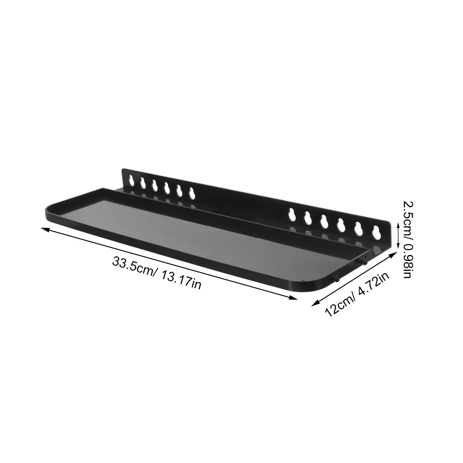 Folding Easel Black Plastic Tray For Rack Shelf Painting Accessories Durable Easy Most Easel Tripod Replacement Attachment