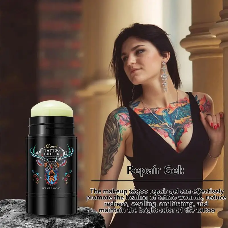 Tatuaggi crema Aftercare cura rinfrescante tatuaggi balsamo 40g Aftercare Brightener vecchi tatuaggi crema ingredienti naturali lozione