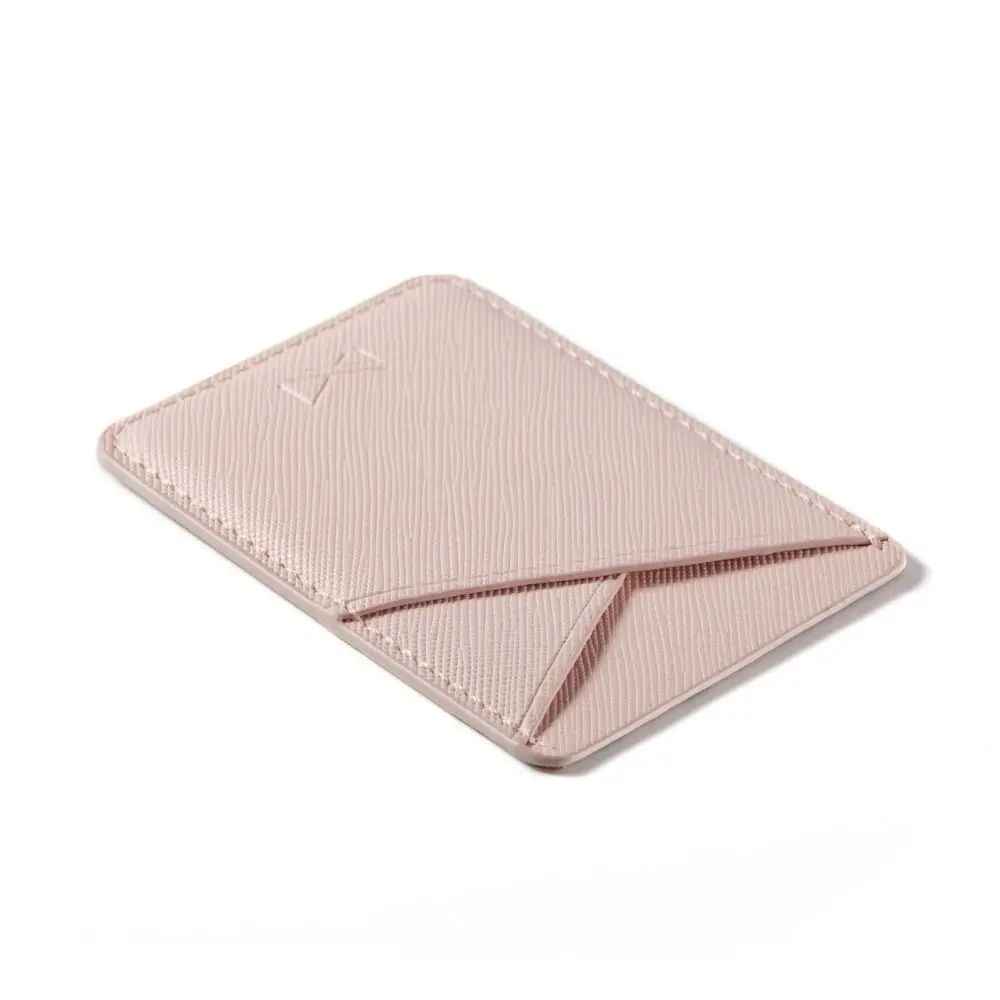 Multi Slot Business Credit Card Bag PU Leather Multicolor Mobile Phone Back Slot Card Holder Phone Wallet Case for Women Girls