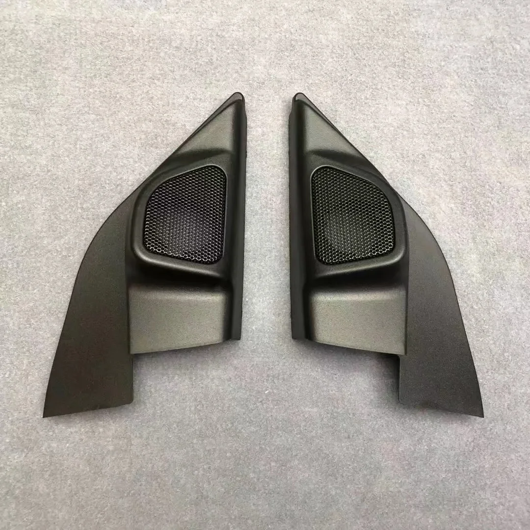 2pcs Left Right Audio Triangle Speakers Tweeter Trumpet Head Speaker Cover For Nissan Sunny Versa 2010 2011 2012 2013 2014-2018