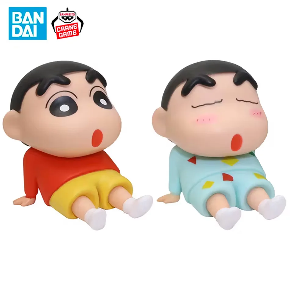 Uchwyt na telefon z figurką z anime Crayon Shin-Chan, kawaii ozdoba na biurko, podstawka pod telefon, mini kolekcja GK, dekoracja, zabawka, prezent dla dziewczynki