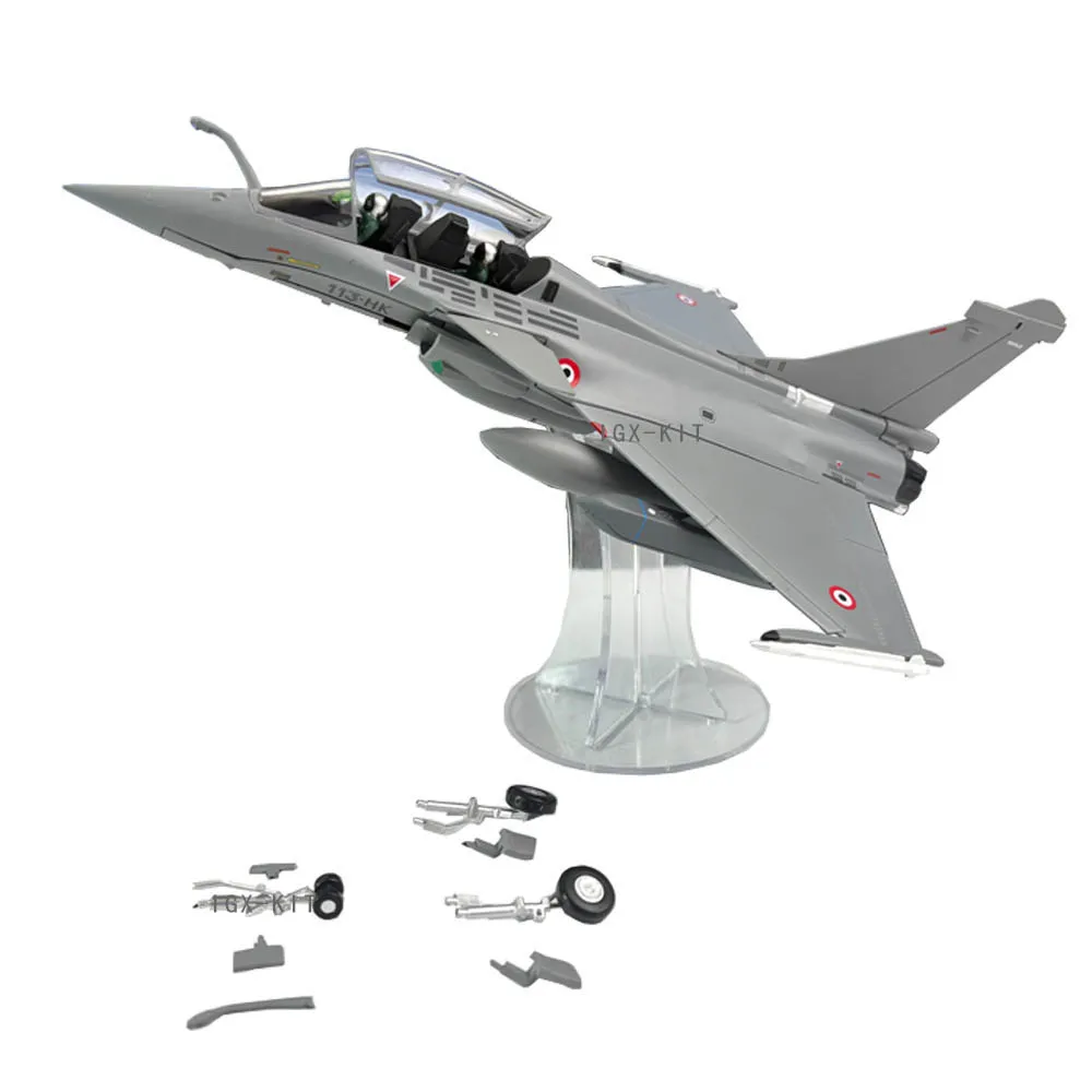 1/72 Scale France Air Force Rafale Fighter Jet Aircraft Metal Military Finished Alloy Model Toy