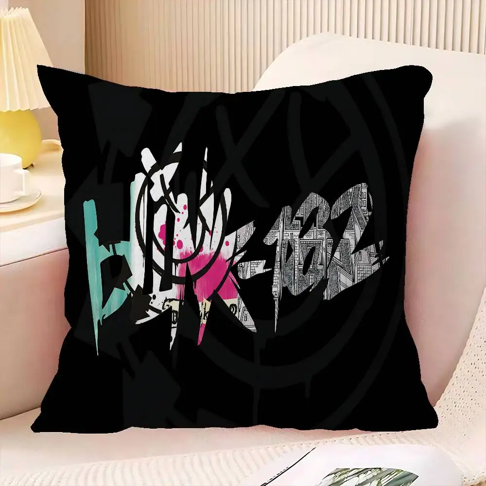 Famous Punk Band BLINK-182 Personalized Pillow Cover Kids Bedroom Wild Party Decor Pillowcase kid Birthday shower Gift