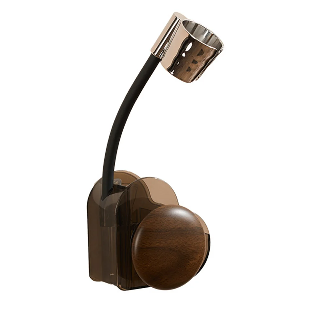 

Настенная полка для хранения фена со встроенным линейным управлением, держатель на присоске без сверления для предметов первой необходимости в ванной комнате