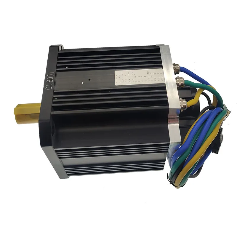 48v High Torque 5000w 1500r 31.8nm 260mm  Absolute Encoder DC Servo Motor