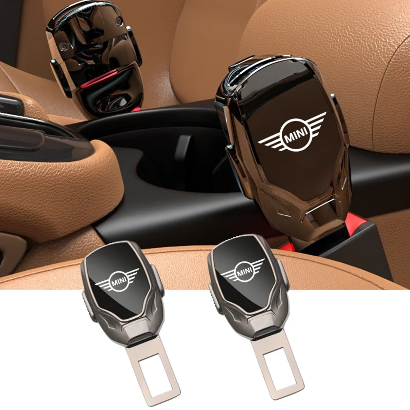 

Car Seat Belt Clip Extender Safety Seatbelt Lock Buckle Plug Thick Insert Socket For MINI Cooper Clubman R55 R56 R57 R58 R59 F54
