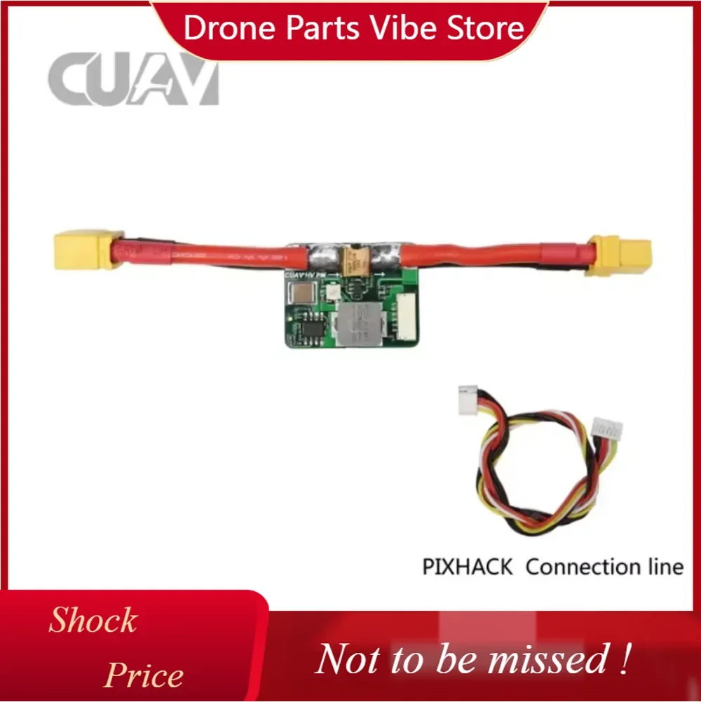 DP CUAV HV_PM 10-60V Pixhack Pixhawk Power Module XT60 Plug for RC FPV Racing Drone