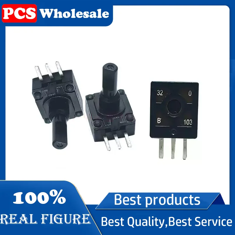F10KV small joystick B10K potentiometer 360-degree rotating model aircraft remote control AT9S