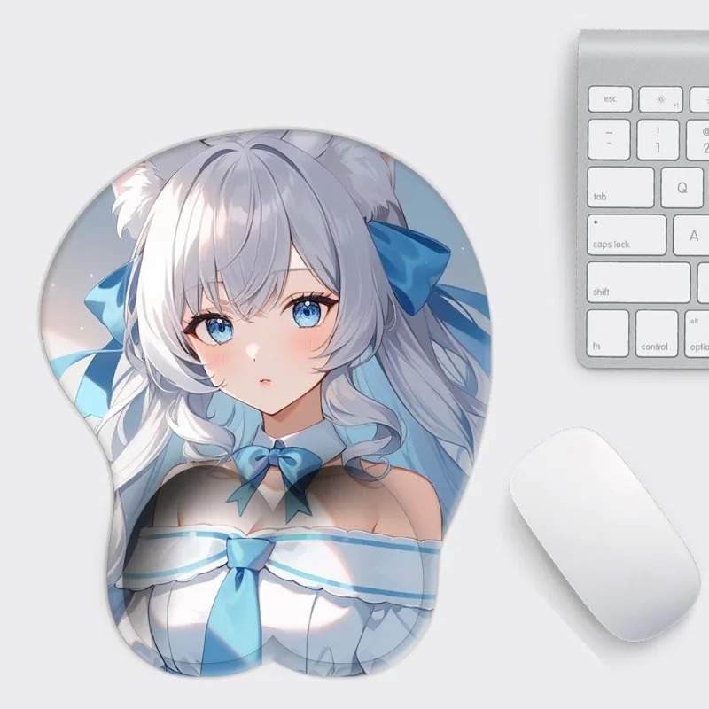 

3D аниме коврик для мыши силиконовый нескользящий коврик для запястий прочный удобный игровой коврик для мыши домашний офисный коврик для компьютерного стола