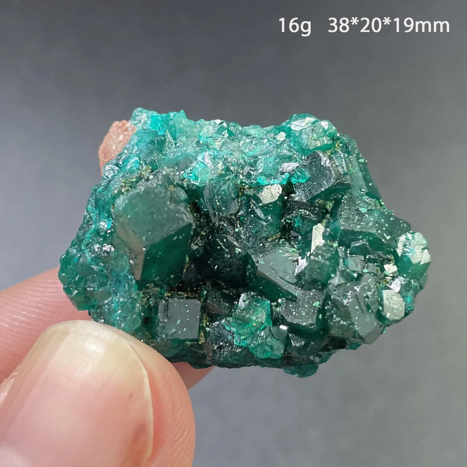 Natural Raw Stone Congo Green Dioptase Mineral Specimen Quartz Crystal Healing Teaching Collection Gift Home Decor - Image 5