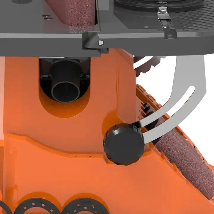 Multi-Function Mini Electric Belt Sander Machine Vertical Drum & Oscillating Spindle Bench Sanding for Woodworking