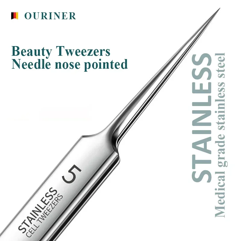 美容院用のにきびピンセット,超微細にきび針ツール,特別なにきび除去剤,No。5,セル,高品質