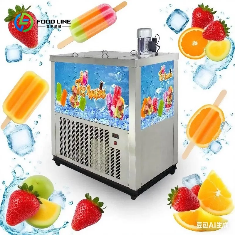 Customized Continuous Production Popsicle Machine the 