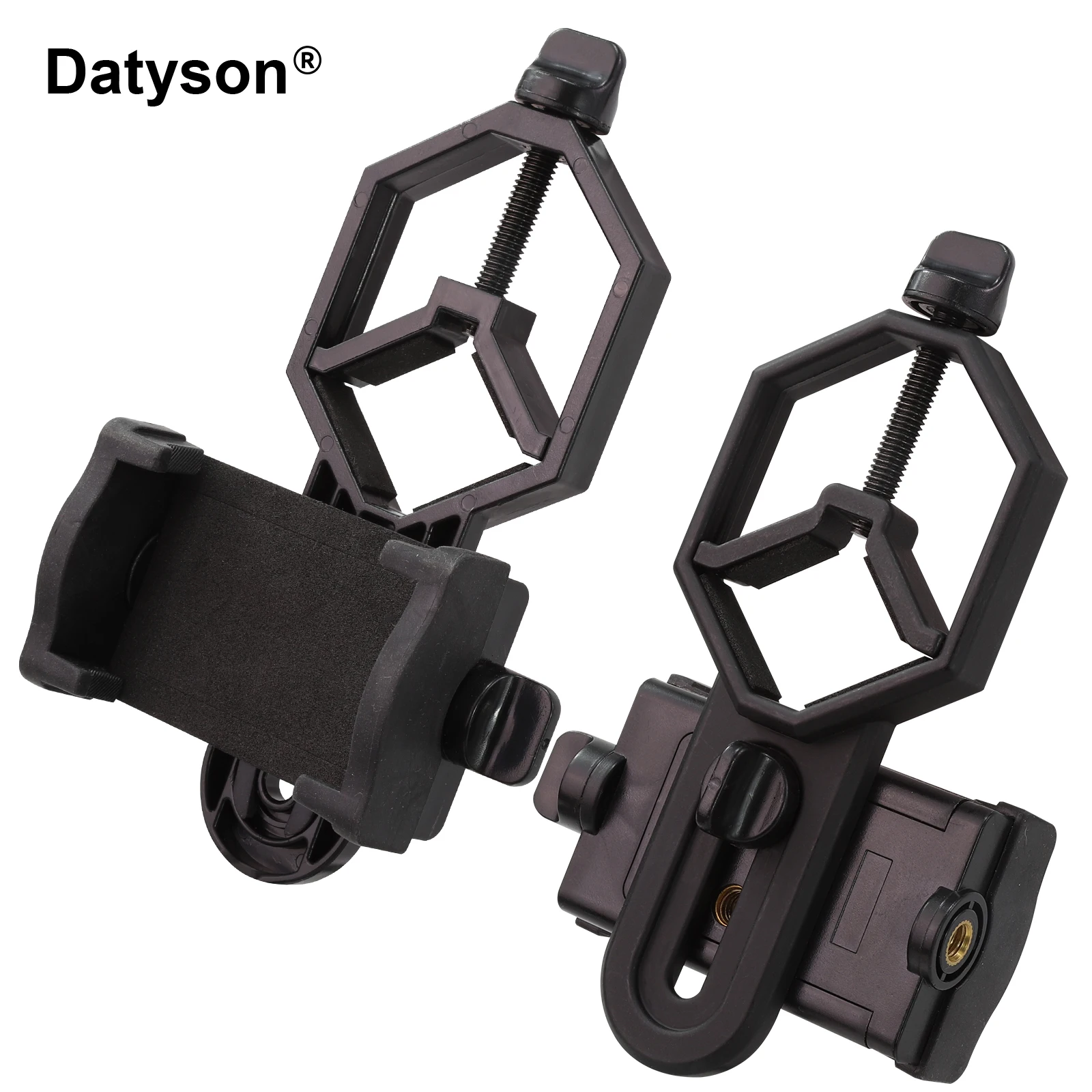 Datyson Universal Cell Phone Adapter Mount Support Eyepiece Diameter 28-47mm for Binocular Monocular Spotting Scope Telescope