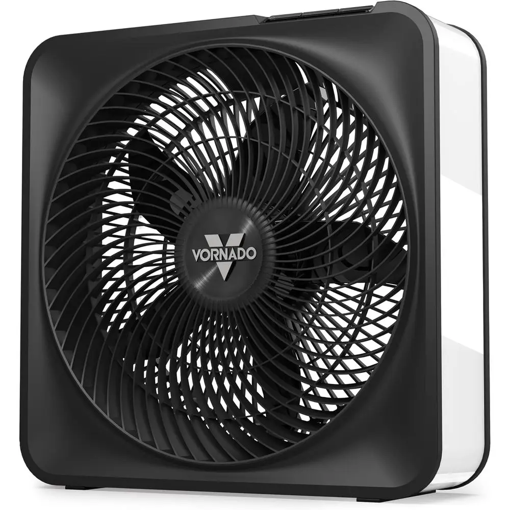 

High-Velocity Electric Fan with 5-Speed Settings, Removable Grill, Whole Room Circulation, Targeted Cooling, Cord Storage, Durab