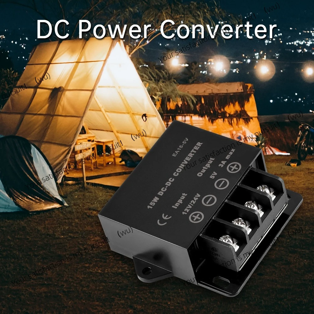 DC Converter, Regulator, Buck Module, 12V/24V to 5V3A/5A/10A/15A 15W25W50W75W Power Converter