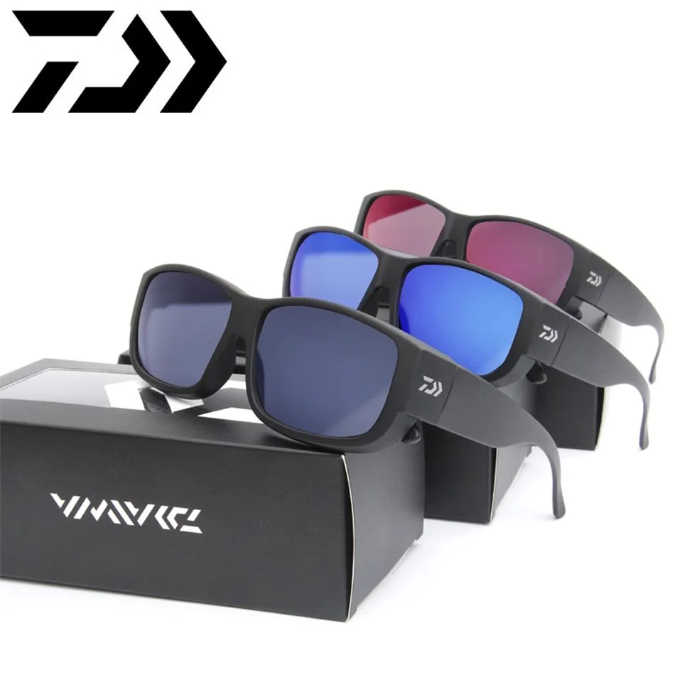 DAIWA Polarized Fishing Glasses Outsports Sunglasses UV protection Anti-blue Light Clearly Vision Cycling Hiking