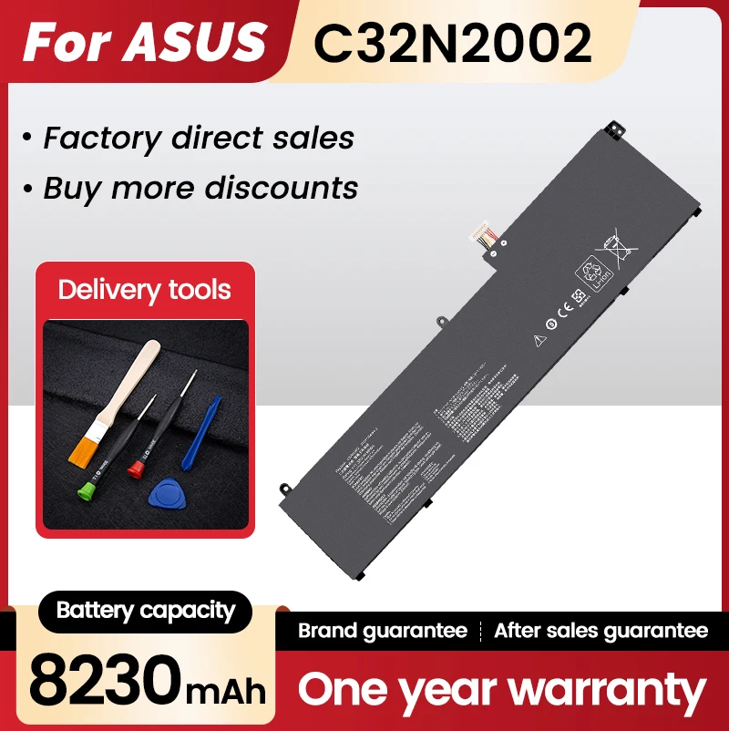 96WH C32N2002 Laptop Battery For ASUS ZenBook Pro 15 OLED UM535 UM535Q UM535QE UM535QA UM535QH UX535 UX535L UX535LI 11.55V