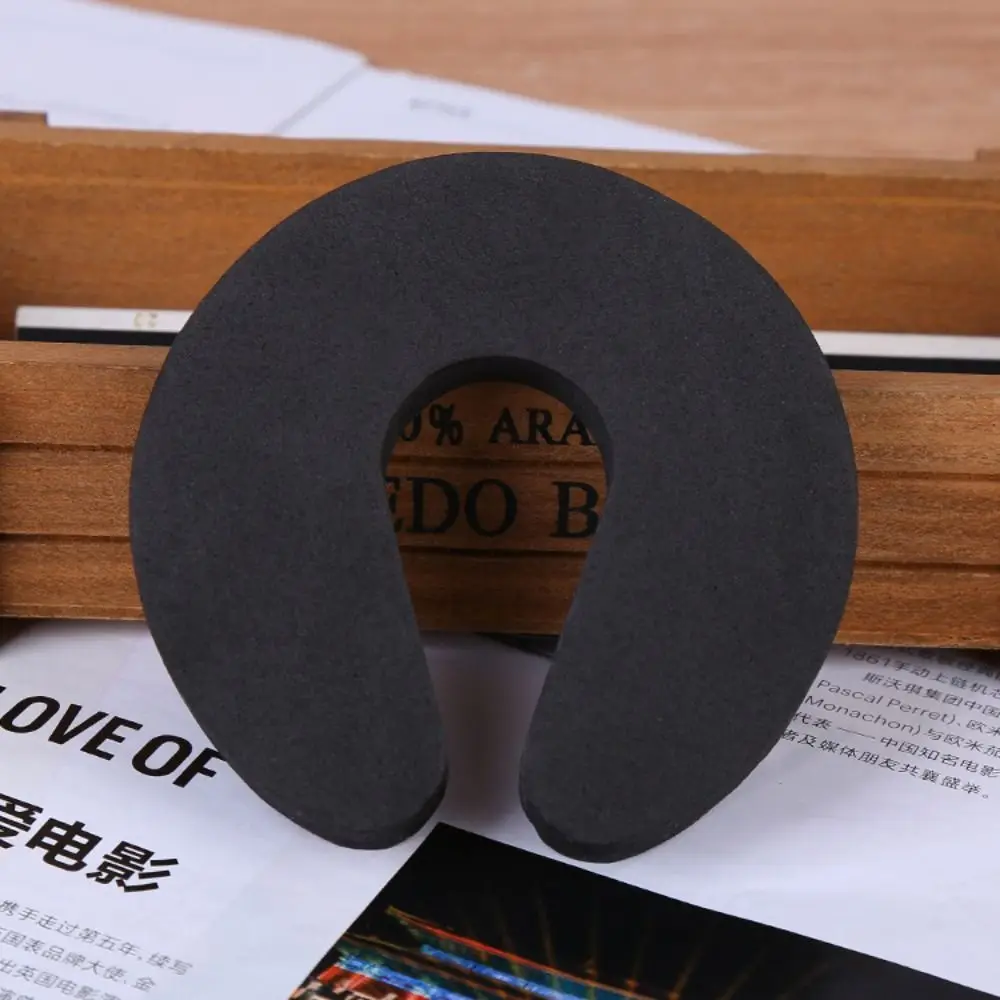 

Мягкая сенсорная защита для пальцев предотвращает защемление травм Дверной стопор из ЭВА Защитная красочная пена с тканевым покрытием Настенный монтаж