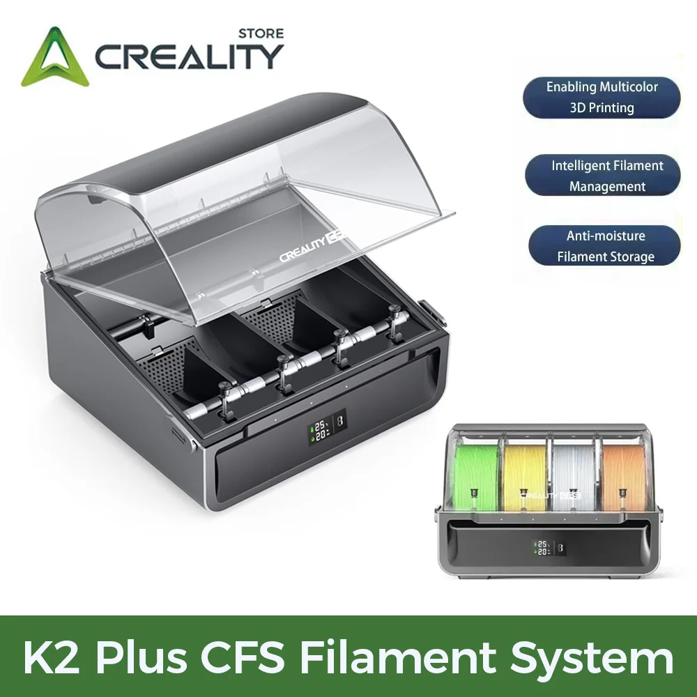 CREALITY CFS 4X Multi-Color Printing Add-On Kit Filamentsystem Feuchtigkeitsbeständige