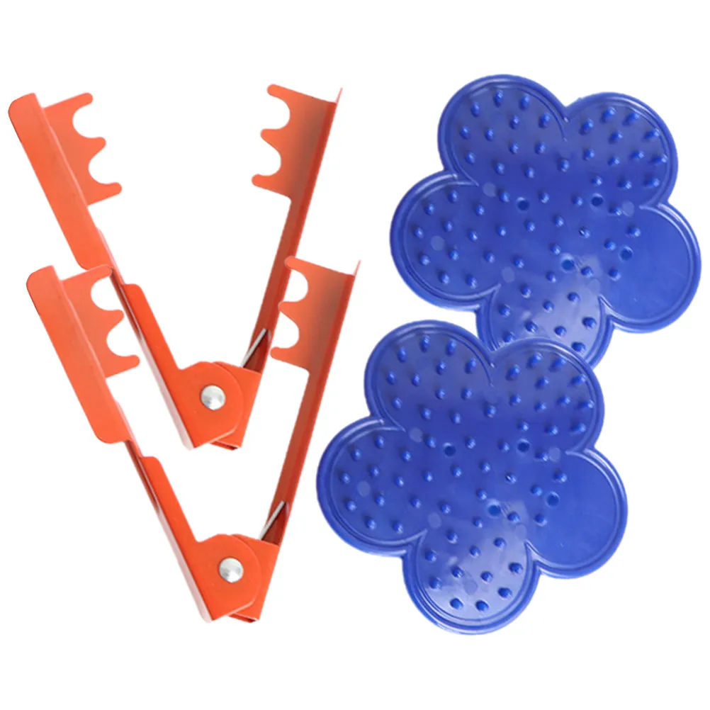 

4Pcs Premium Iron Plastic Rose Thorn Remover Tool for Safe Easy Stem Leaf Stripping Florist Flower Shop Home DIY Garden