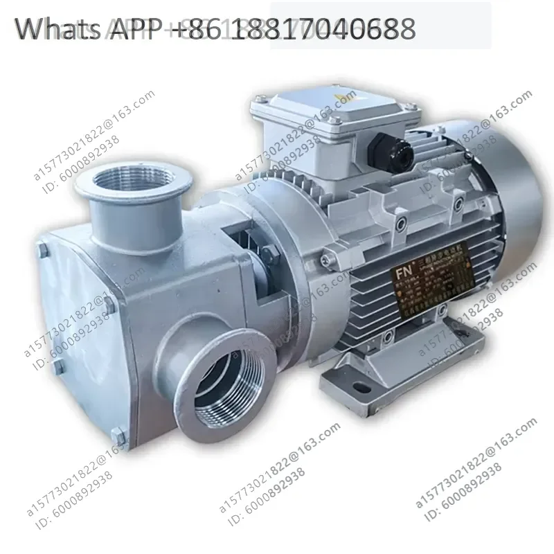 1PC for Explosion-proof Flexible Impurity Pump Stainless Steel Food Soy Milk Mud Self-priming Diaphragm Pump