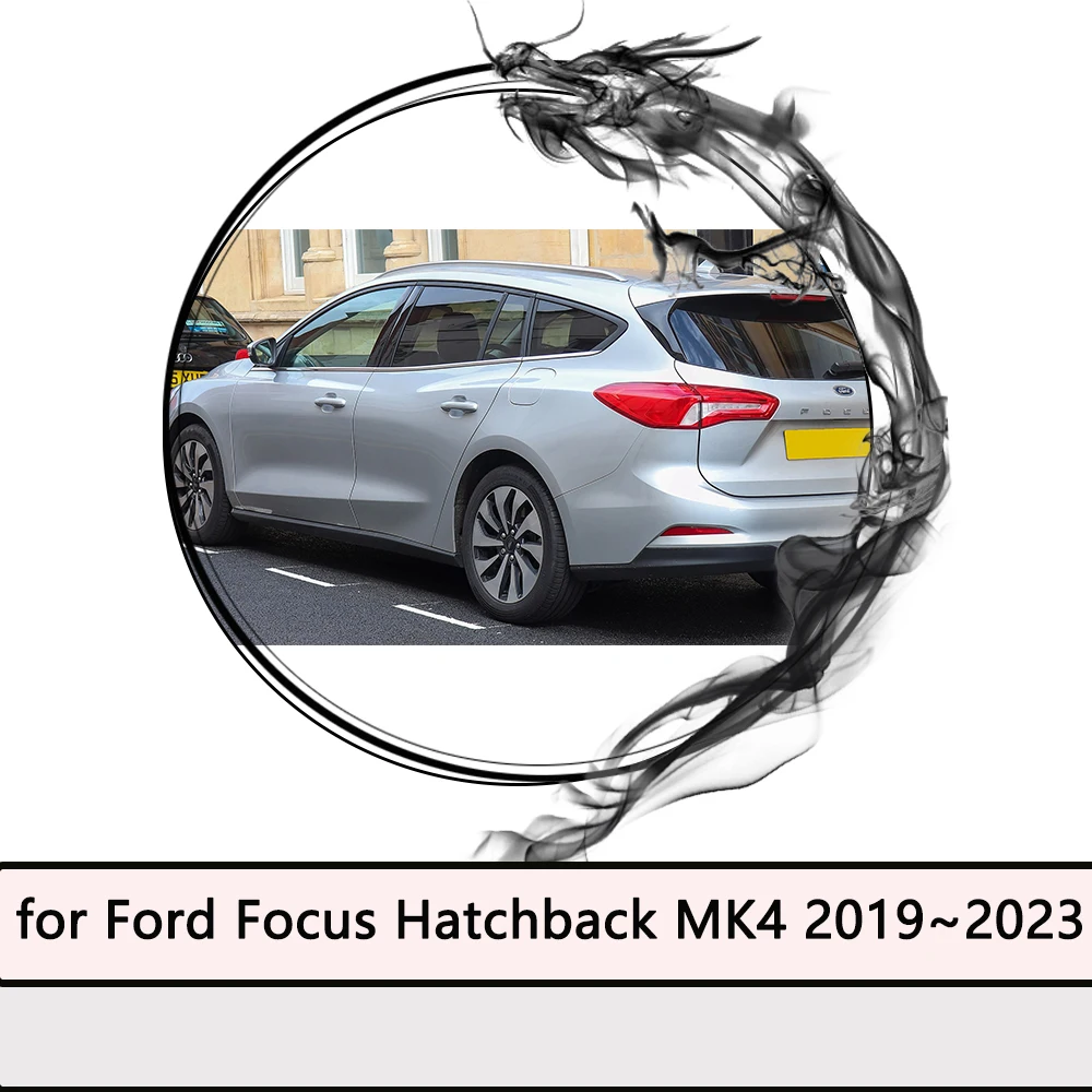 Mudguards for Ford Focus Hatchback MK4 Zetec Titanium 2019~2023 Mudflaps Fender Mud Flap Flares Splash Guards Cover Accessories
