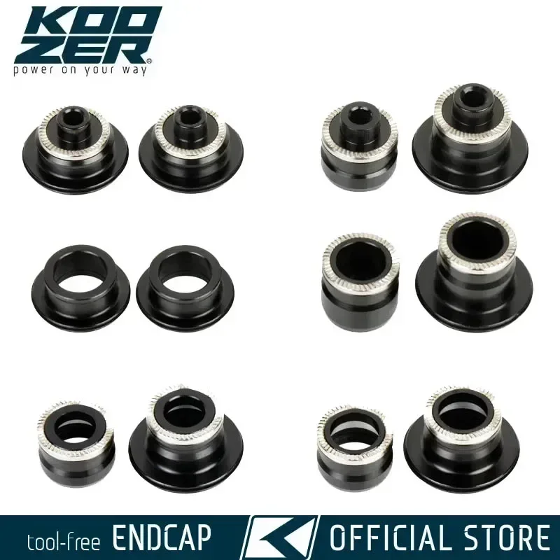 Koozer Hub XM490/XM490pro/XR420/CX420/MF480/BM440Repair Parts9x100 10x135 QR15x100 12x142mm THRU Tool-free converter kit adapter