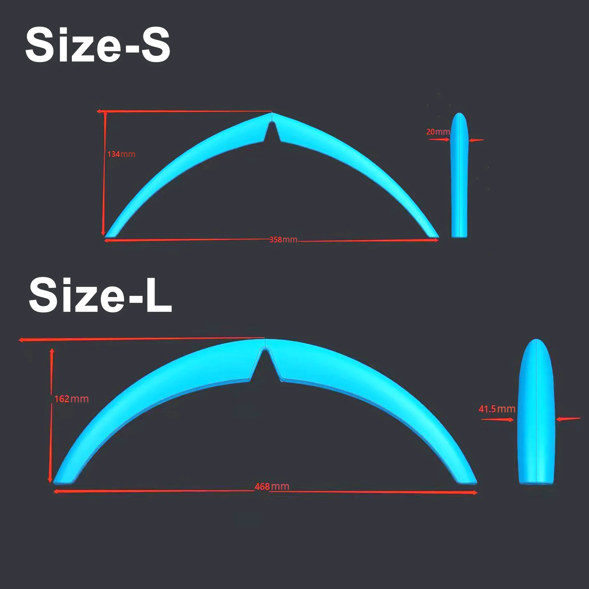 Surfing Longboard Nose Protector SUP Board Nose Guard Surfboard Tip Protection for Longboards and SUP with 3M Adhesive