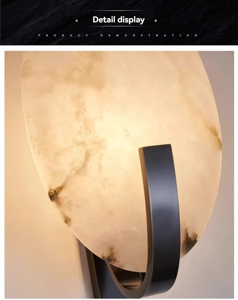 ميزة غرفة المعيشة من النحاس الصلب على الطراز الشمالي، مصباح جداري مستوحى من المصمم الإسباني، الممر الأكثر مبيعًا/الممر الخفيف الفاخر Mar