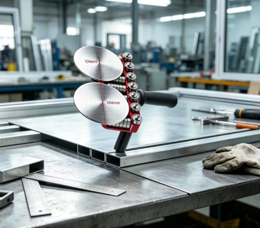 Single‑Station Disc Bending Machine Portable Multi‑Function Sheet Metal Bending Tool, Precision Metal Bevel Bending Equipment
