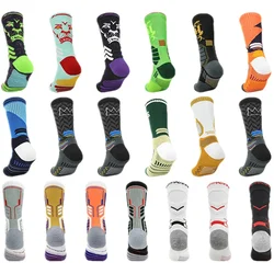 Professional Damping Sport Short Socks Compression Bright Color Towel Bottom Running Football Cycling Outdoor Basketball Socks