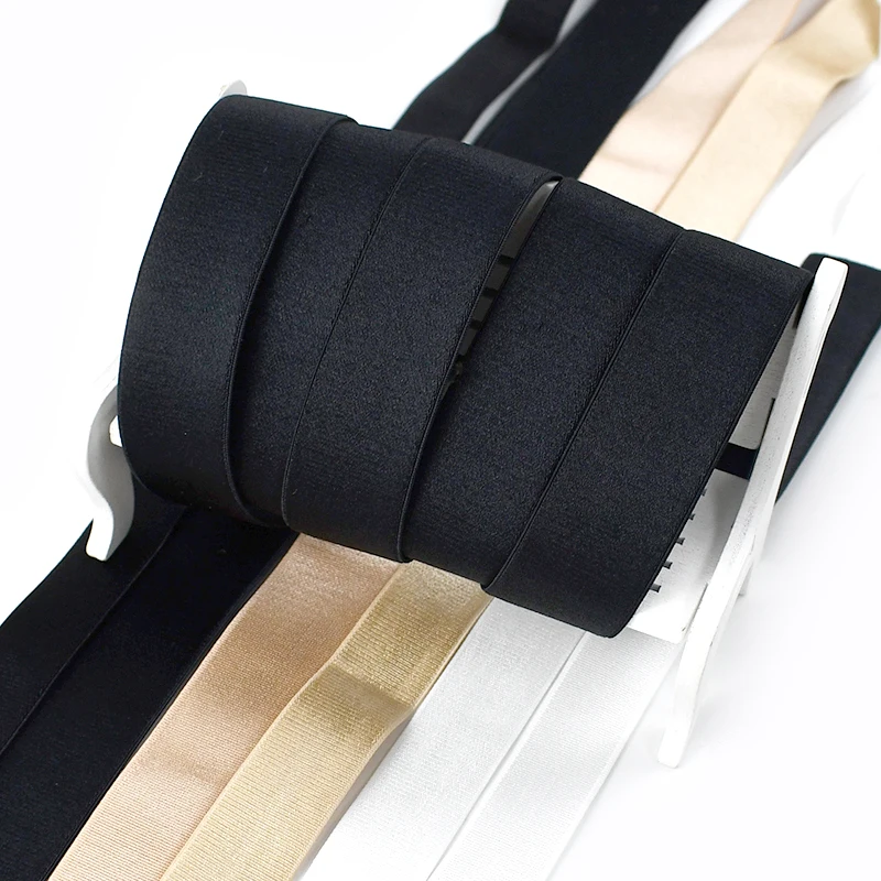 

10M 6-40mm Nylon Elastic Band for Underwear Bra Bungee Strap Hairband Rubber Bands Garment Stretch Ribbon DIY Sewing Accessories
